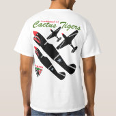 Warkites P-40 Guadalcanal 43 T-shirt (Achterkant)