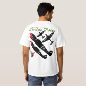 Warkites P-40 Guadalcanal 43 T-shirt (Achterkant volledig)