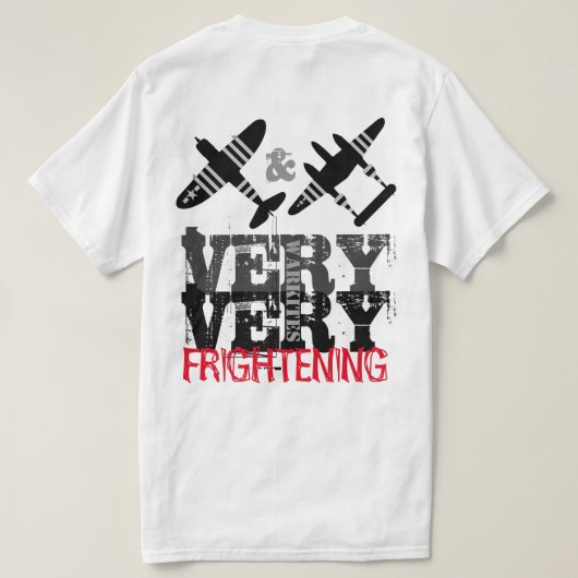 Warkites Thunderbolt en Lightning T-shirt (Design achterkant)