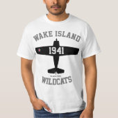 Warkites "Wake Island" F4F Wildcats T-shirt (Voorkant)