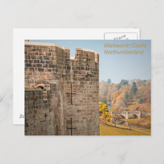 Warkworth Castle Briefkaart (Voorkant / Achterkant)