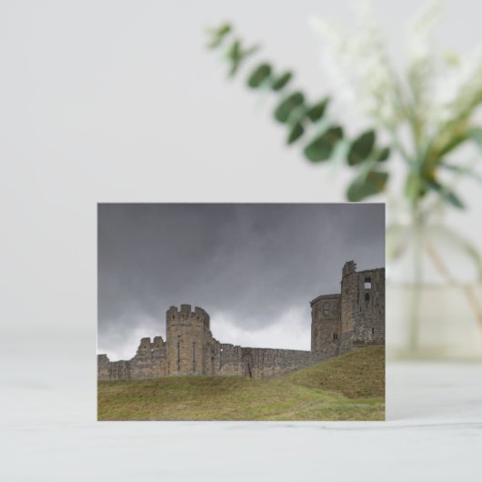Warkworth Castle Briefkaart (Staand voorkant)
