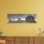 Warkworth Castle Canvas Afdruk (Insitu (Woonkamer))