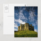 Warkworth Castle en Hermitage Briefkaart (Voorkant / Achterkant)