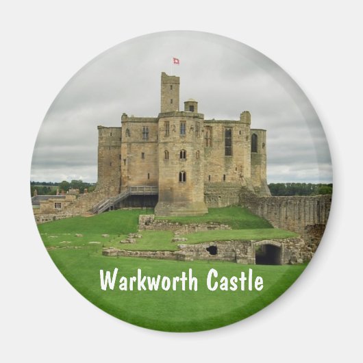 Warkworth Castle Magneet (Voorkant)