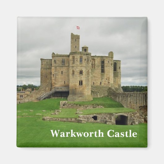 Warkworth Castle Magnet (Voorkant)