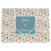 Warli Fest Gift Bag Groot Cadeauzakje (Voorkant)