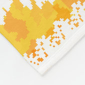 Warli painting - hand drawn traditional the ancien fleece deken (Hoek)