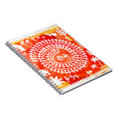 Warli schilderij - traditioneel getekend met de ha notitieboek (Rechterzijde)