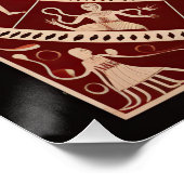 Warli Tribal Art Perfect Poster (Hoek)