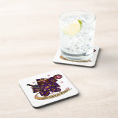 Warlock Dice Design Bier Onderzetter (Rechterzijde)