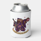 Warlock Dice Design Blikjeskoeler (Blikje Voorkant)