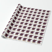 Warlock Dice Design Cadeaupapier (Uitgerold)