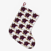 Warlock Dice Design Grote Kerstsok (Voorkant (Hangend))