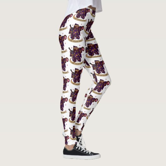 Warlock Dice Design Leggings (Rechts)