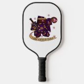 Warlock Dice Design Pickleball Paddle (Voorkant)