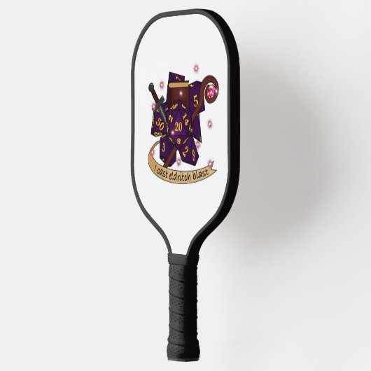 Warlock Dice Design Pickleball Paddle (Links)
