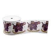 Warlock Dice Design Satijnen Lint (Spoel)