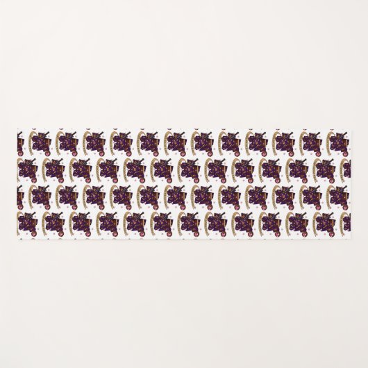 Warlock Dice Design Yogamat (Voorkant (horizontaal))