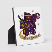 Warlock Dobbelsteen Ontwerp Fotoplaat (Voorkant)
