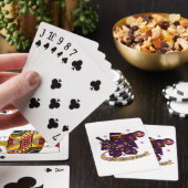 Warlock Dobbelsteen Ontwerp Pokerkaarten (Insitu)