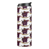 Warlock Dobbelsteen Ontwerp Thermosbeker (Gedraaid links)