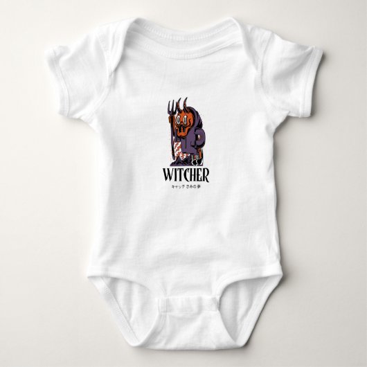 Warlock - Funny Witcher Design Romper (Voorkant)