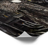 Warlock man heks haunted house fantasy dark art poster (Hoek)