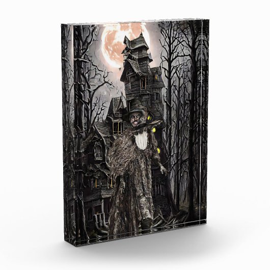 Warlock man witch haunted house fantasy dark art  fotoblokken (Links)
