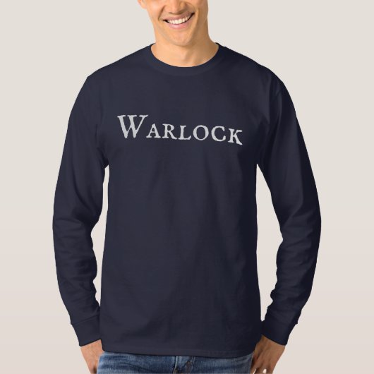 "Warlock"-Mannen T-Shirt (Voorkant)