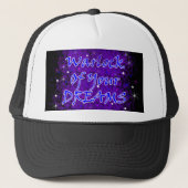 Warlock of Your Dreams (blauw) Trucker Pet (Voorkant)