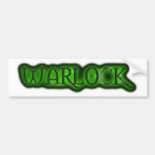 Warlock WoW Bumpersticker (Voorkant)