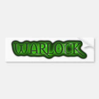Warlock WoW Bumpersticker