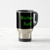 Warlocks Rock! Travel Mug Reisbeker (Voorkant rechts)