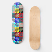 Warlong-Haul CabOver the lookGlass Rainbow Persoonlijk Skateboard (Voorkant)
