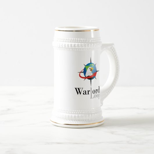 Warlord Loop Stein Bierpul (Voorkant rechts)