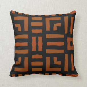 Warm African Tribal Design Kussen