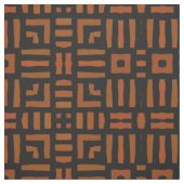 Warm African Tribal Design Stof (Swatch)