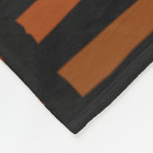 Warm Afrikaans geometrisch tribaal ontwerp Fleece Deken (Hoek)