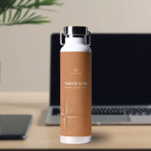 Warm Amber Kompas Mental Health Logo