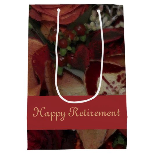 Warm Autumn Colours Medium Cadeauzakje (Achterkant)