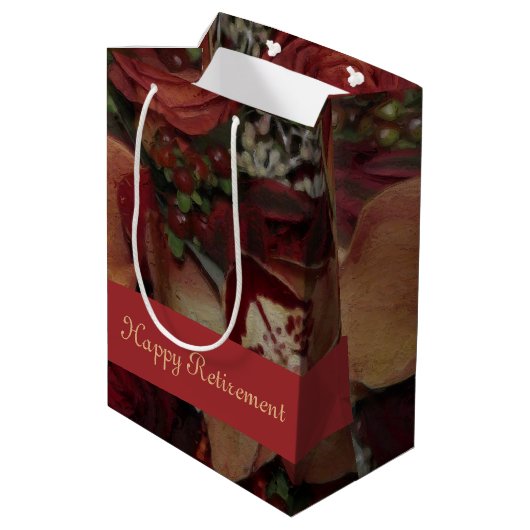 Warm Autumn Colours Medium Cadeauzakje (Achterkant Gekanteld)