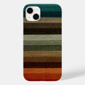 Warm Autumn Striped Pattern, Earth Tones Case-Mate iPhone Case (Achterkant)