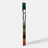  Warm Autumn Striped Pattern, Earth Tones Case-Mate iPhone Case (Achterkant / Links)