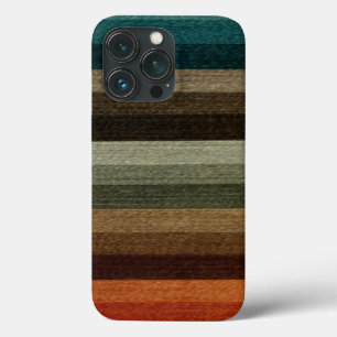  Warm Autumn Striped Pattern, Earth Tones Case-Mate iPhone Case