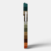 Warm Autumn Striped Pattern, Earth Tones Case-Mate iPhone Case (Achterkant / Links)