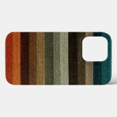 Warm Autumn Striped Pattern, Earth Tones Case-Mate iPhone Case (Achterkant (horizontaal))