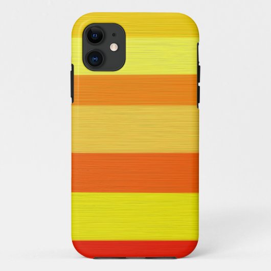 Warm Autumn Stripes Case-Mate iPhone Case (Achterkant)