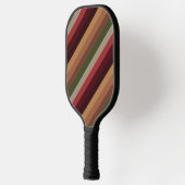 Warm Autumn Stripes Pickleball Paddle (Links)