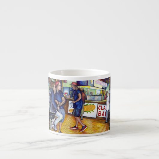 Warm Beer, koude Mannen en ik ben Hot Espresso Kop (Voorkant)